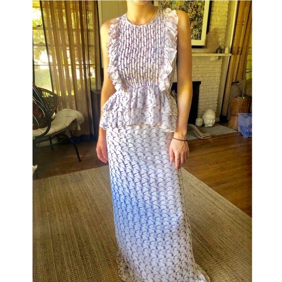 Thomas Wylde Dresses & Skirts - Thomas Wylde sleeveless silk chiffon maxi dress. S